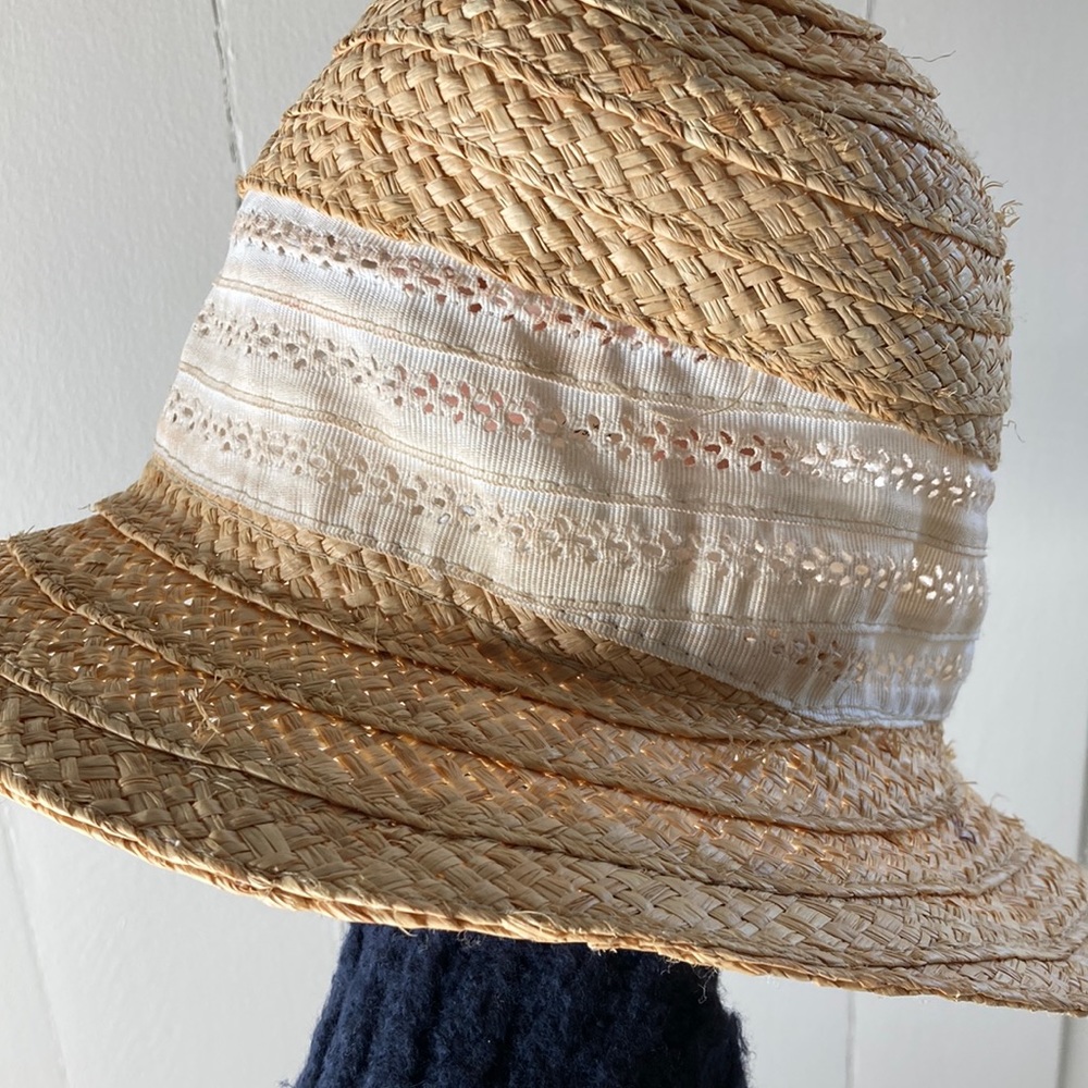 Bettina made in Italy straw hat Anthropologie